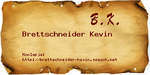 Brettschneider Kevin névjegykártya